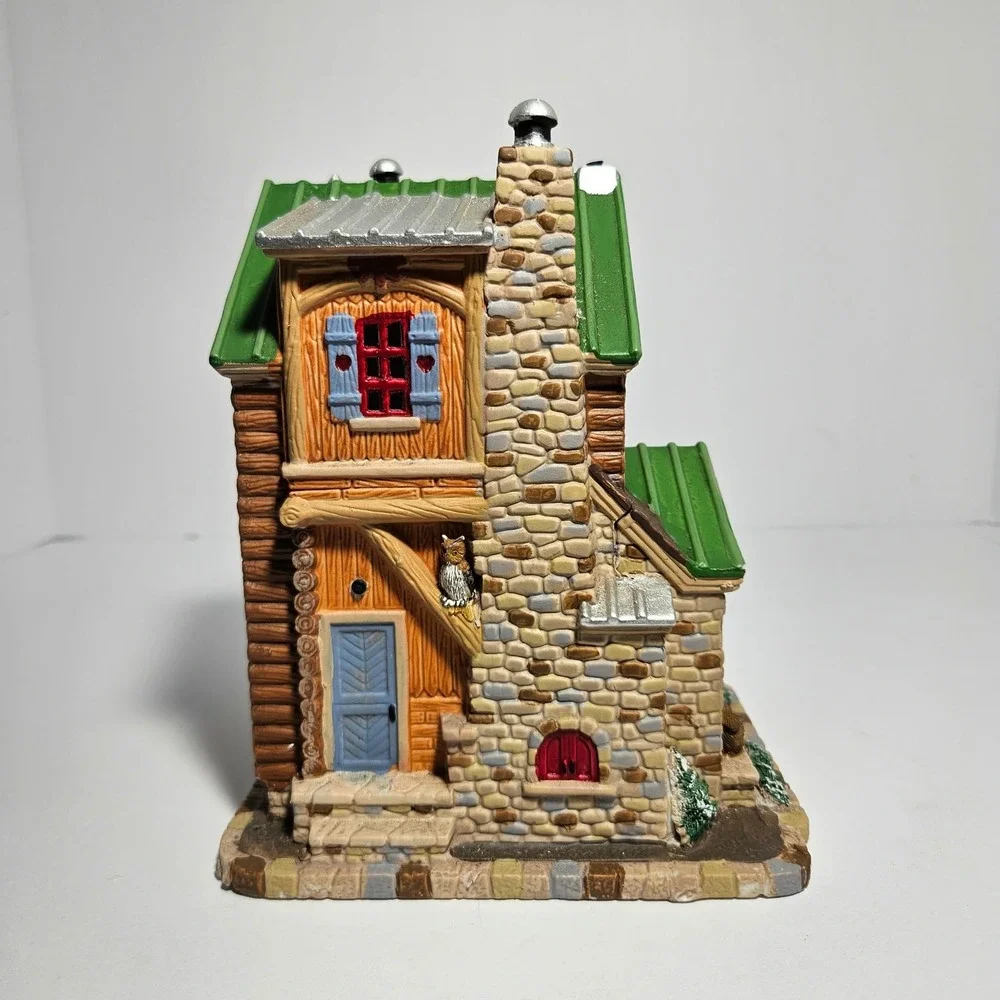 Lemax Signature Collection Cozy Cabin Lighted Building Michaels Exclusive 2010